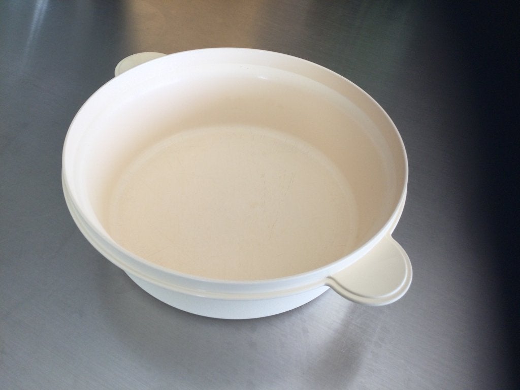 Tupperware microgolfpot, Huis en Inrichting, Keuken | Tupperware, Ophalen of Verzenden, Gebruikt, Bak of Kom