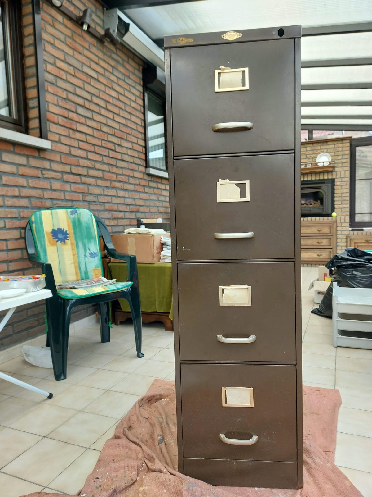 Armoire à casiers, commode, meuble de bureau, Maison & Meubles, Enlèvement, Utilisé