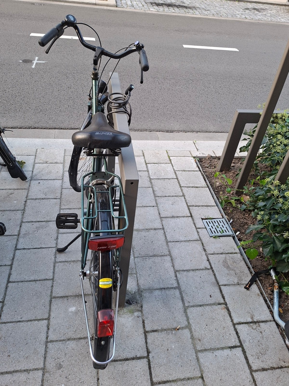 fiets, Ophalen