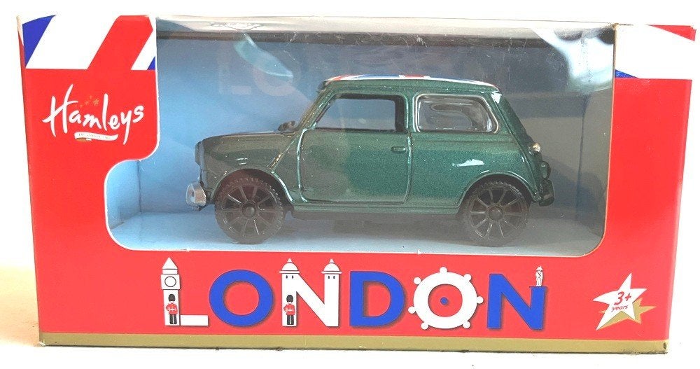 Mini Cooper groen Hamleys., Ophalen of Verzenden, Zo goed als nieuw, Auto