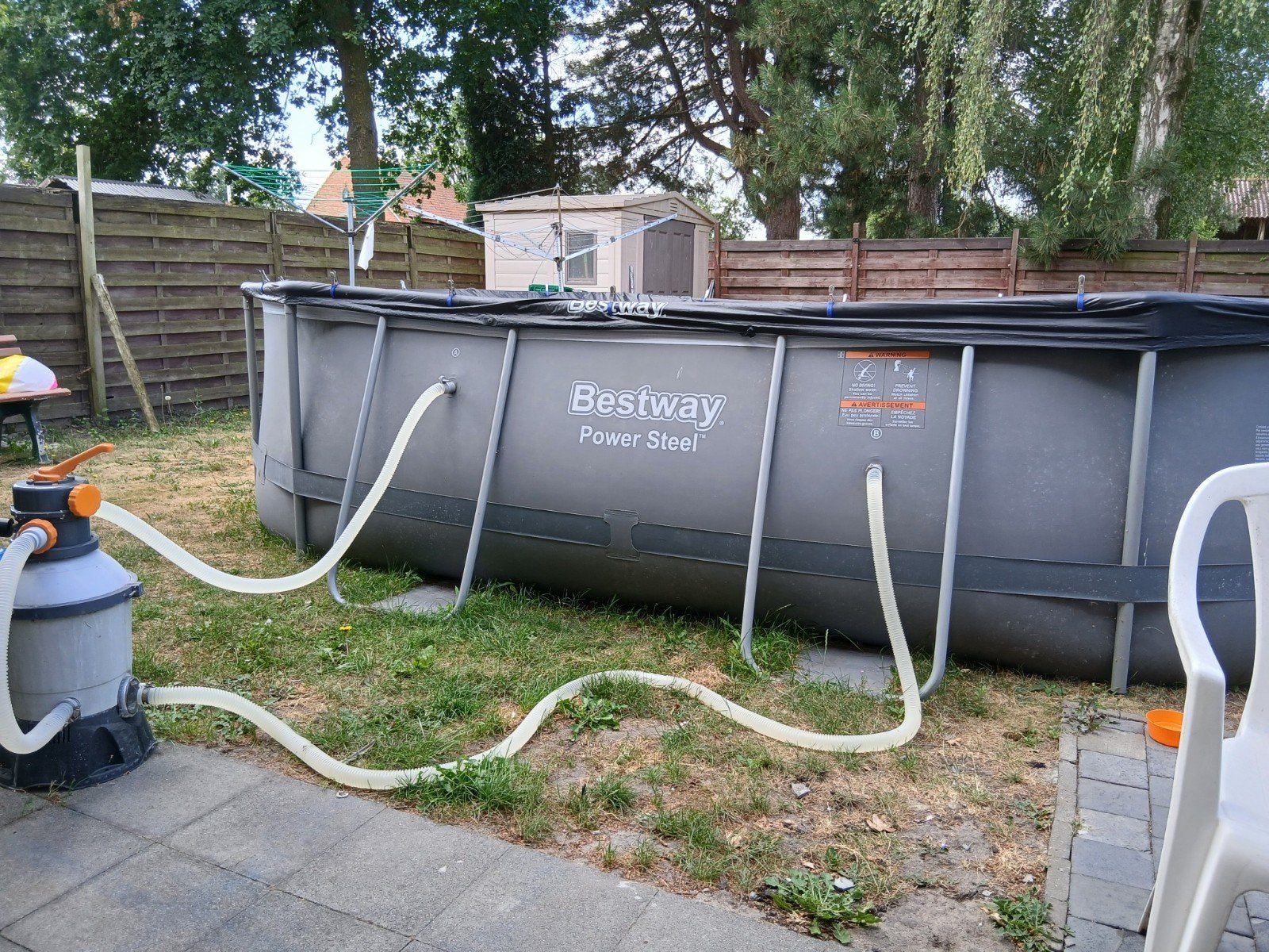 bestway power steel, Comme neuf, Enlèvement, 80 à 120 cm, Piscines hors sol