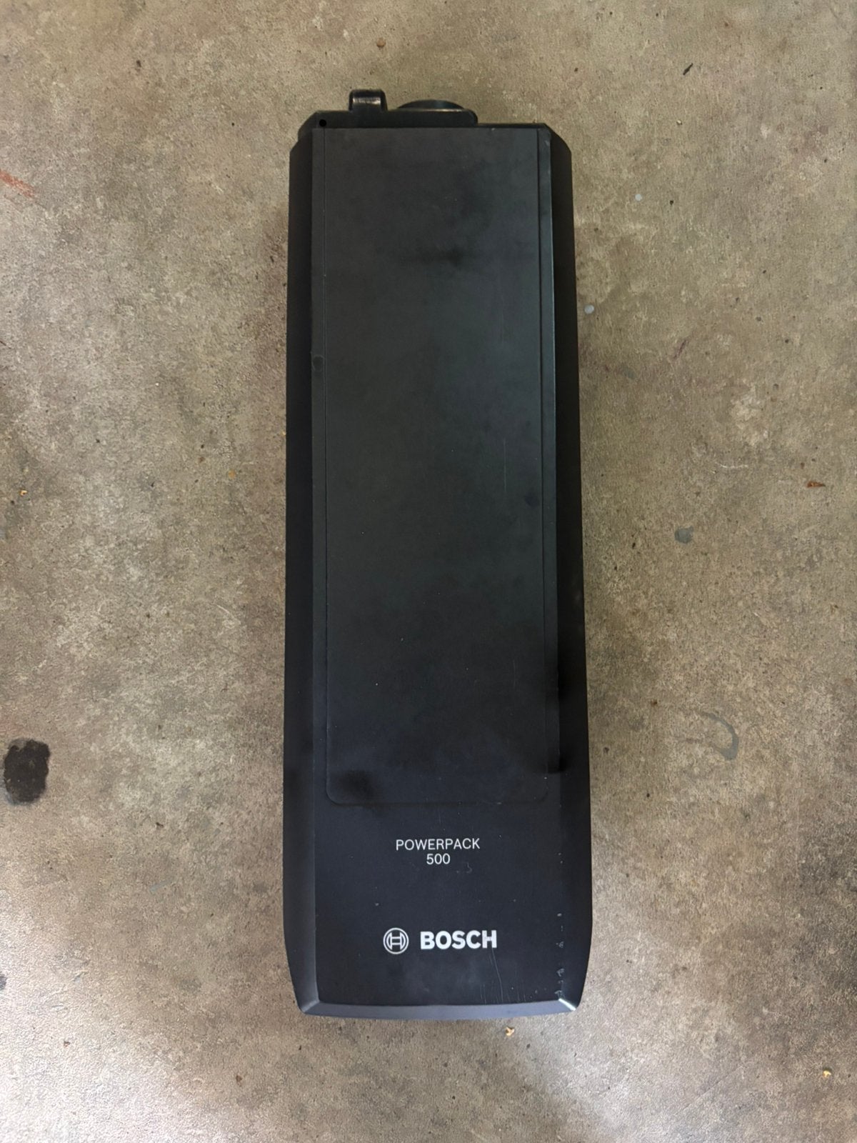 Bosch Powerpack 500 (bagagedrager), Gebruikt