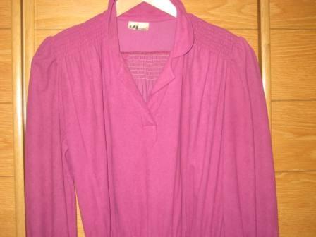 Robe vintage en fuchsia - taille 38, Taille 38/40 (M), Enlèvement ou Envoi, Autres couleurs, Porté