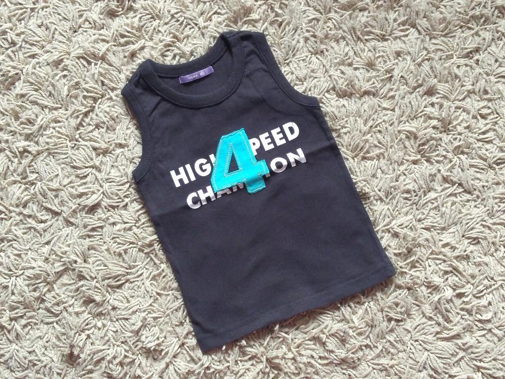 ★ M80 - Nieuw T-shirt zonder mouwen, Kinderen en Baby's, Babykleding | Maat 80, Ophalen of Verzenden, Nieuw, Jongetje, Shirtje of Longsleeve