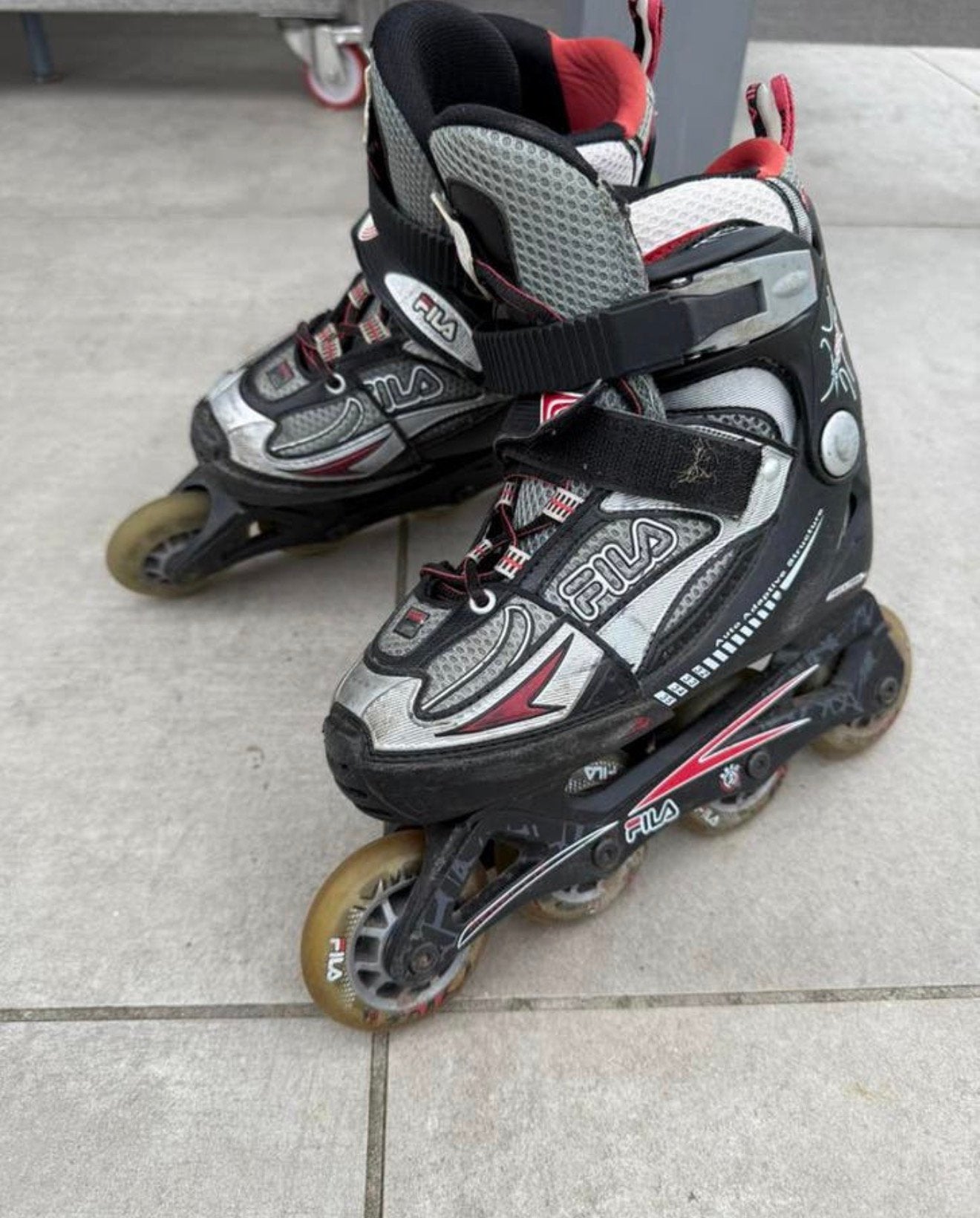 Inline skeelers FILA maat 32-35, Sport en Fitness, Ophalen, Zo goed als nieuw