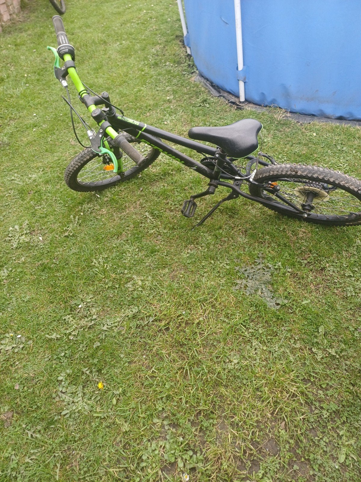 vélo vitesse enfant, Enlèvement