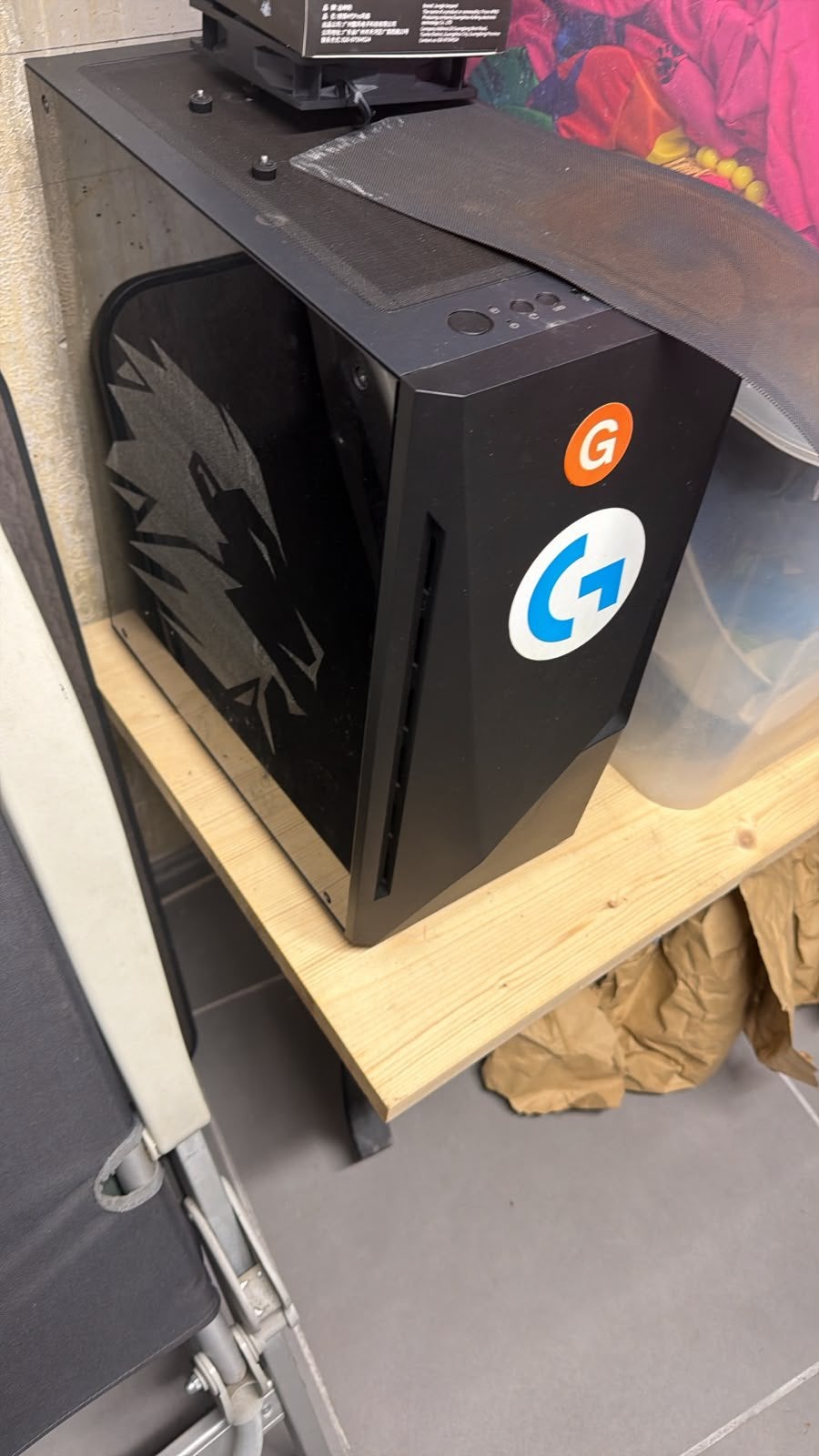 pc case met fans, Computers en Software, Ophalen, Gebruikt
