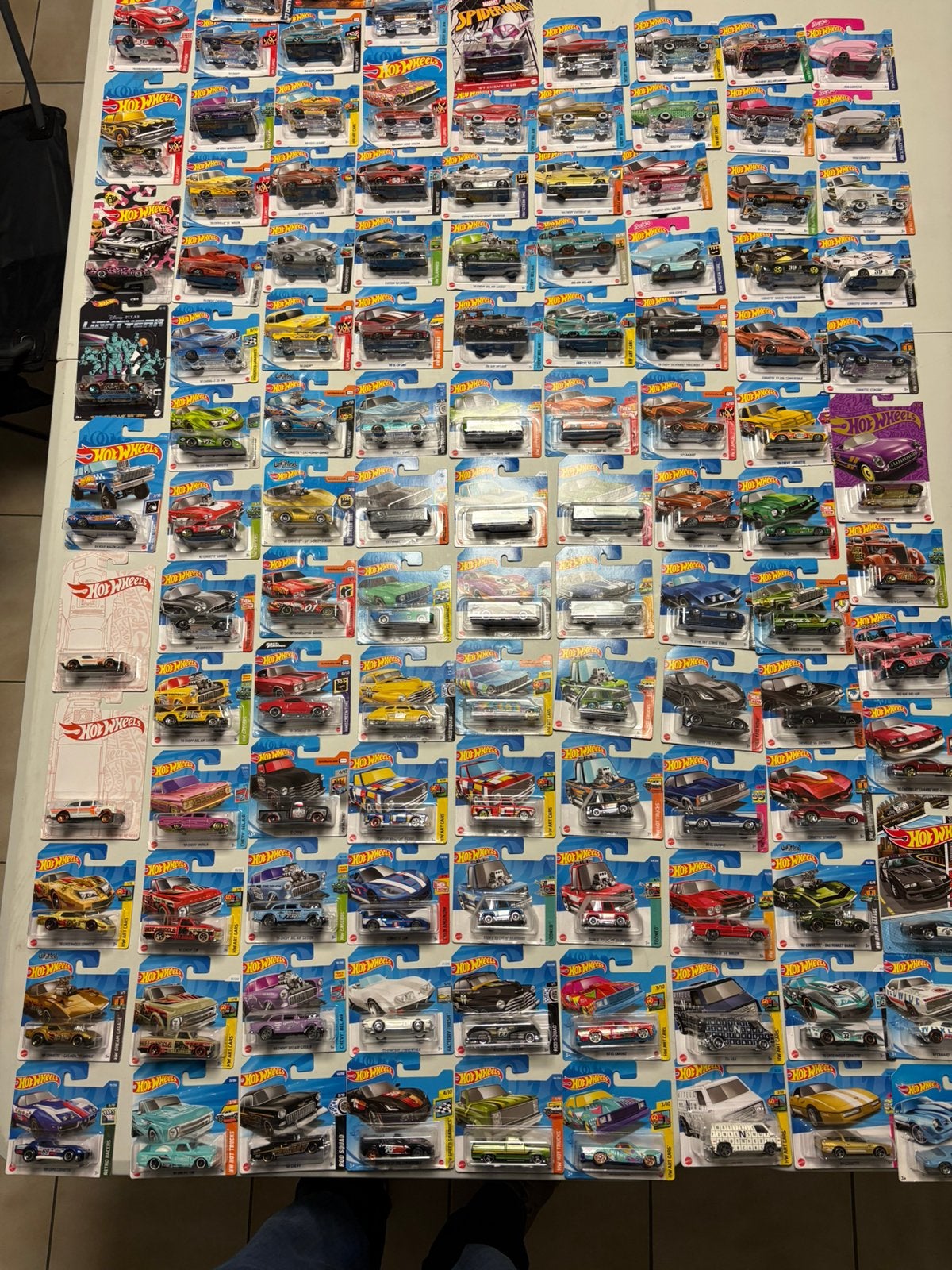 Collection Hotwheels Chevy Mancave/Girlcave, Enlèvement