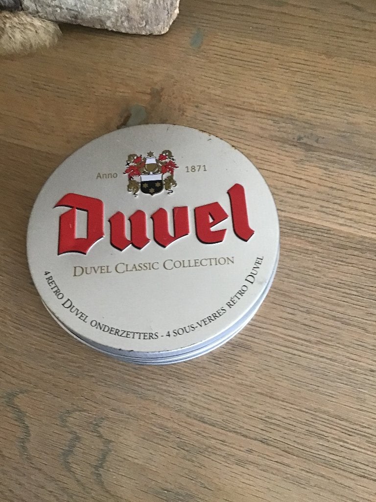 Duvel onderzetters, Ophalen of Verzenden, Zo goed als nieuw, Duvel