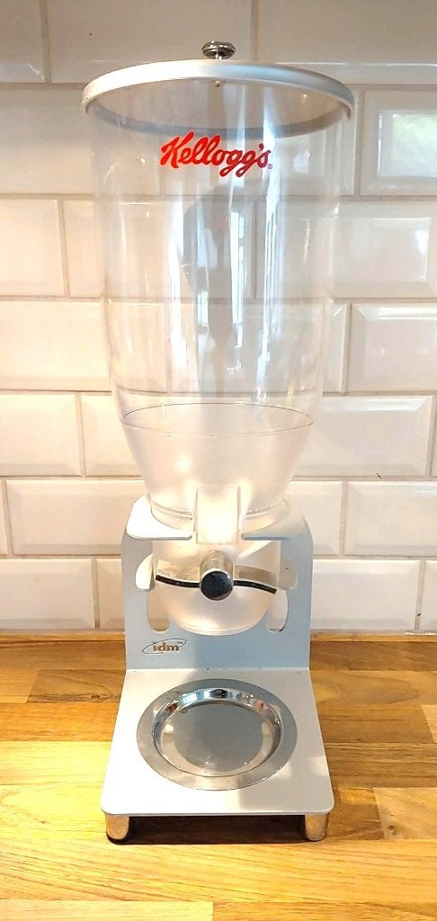 Kelogg's dispenser, Ophalen, Minder dan 50 cm, Zo goed als nieuw, Minder dan 25 cm