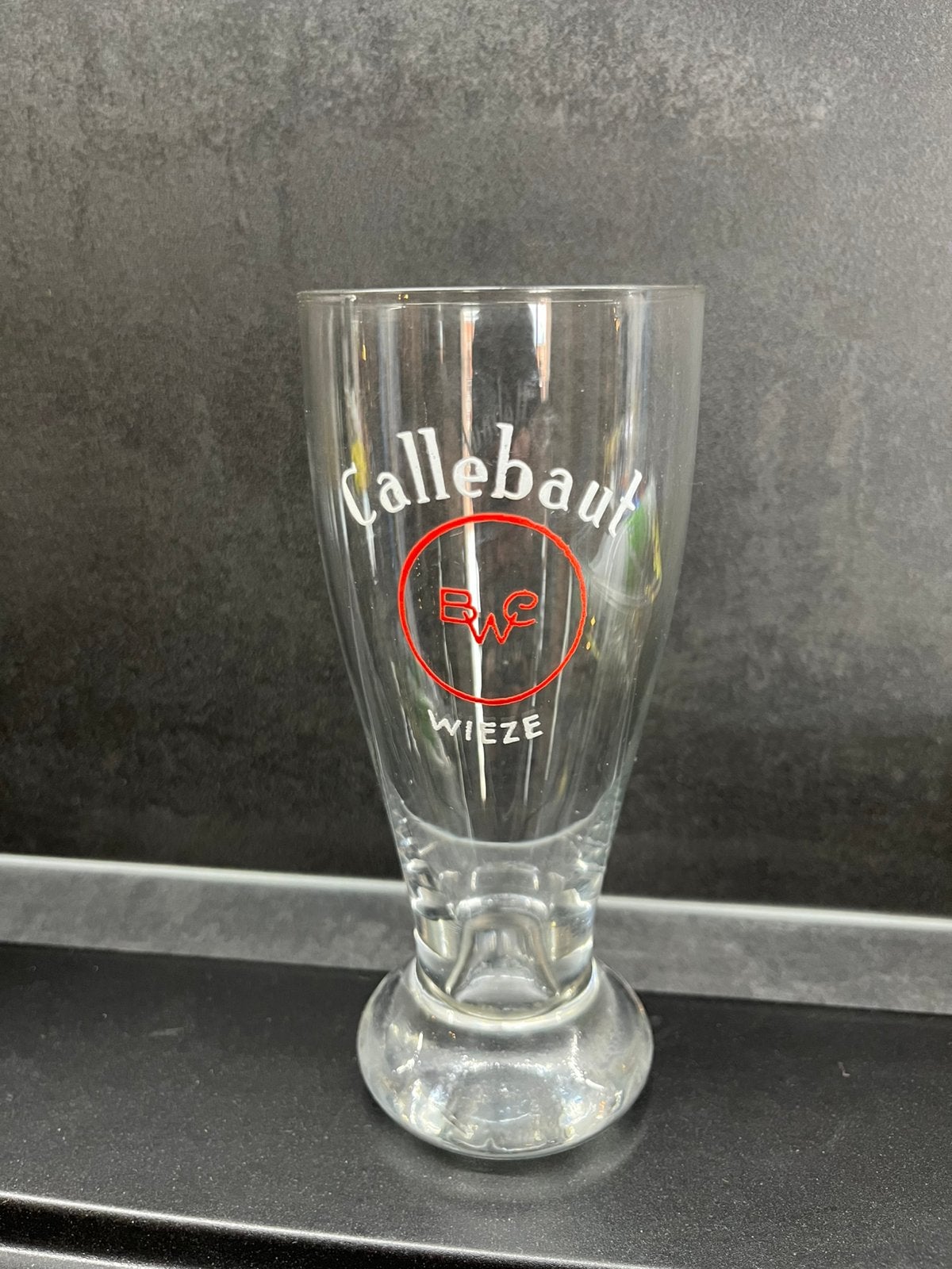Bierglas Brouwerij Callebaut Wieze, Verzamelen, Ophalen, Zo goed als nieuw