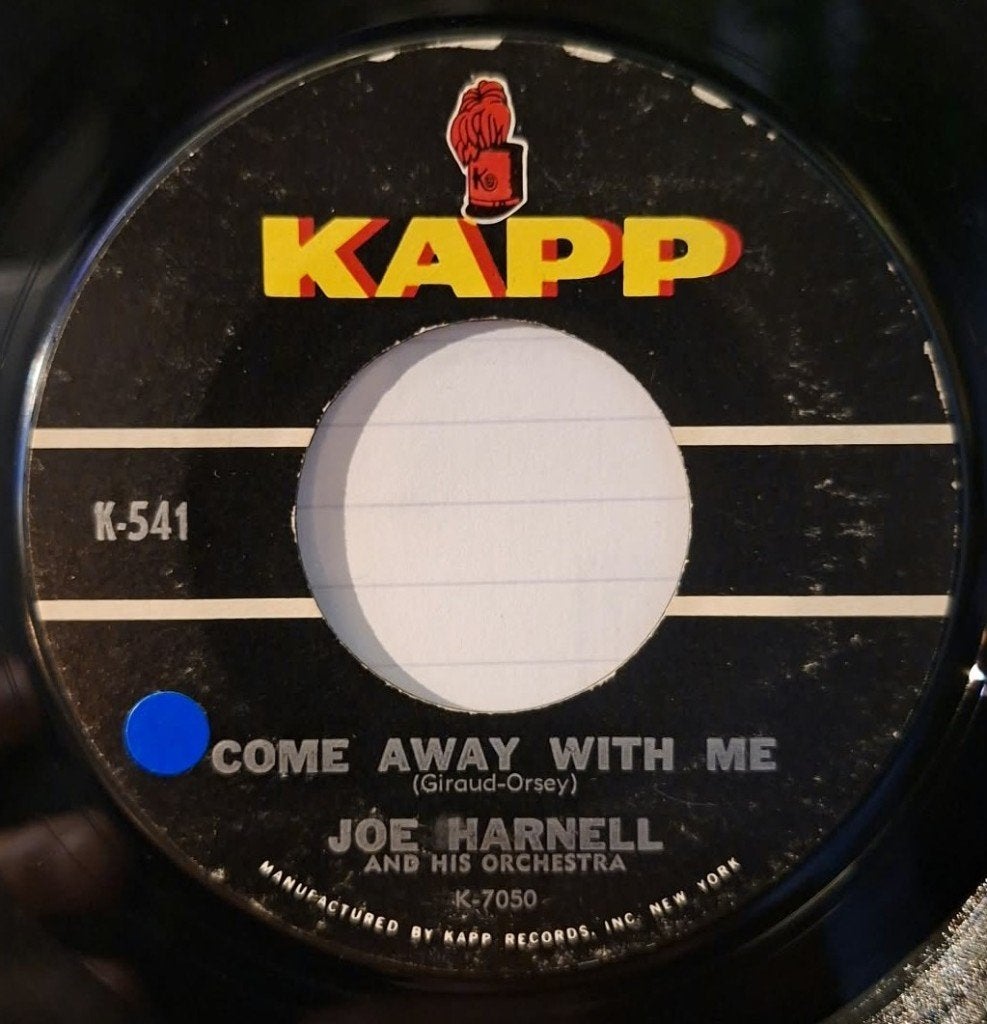 Joe Harnell - Kom met me weg * Popcorn Instru. Jazz*, Gebruikt, 7 inch, Overige typen, Jazz