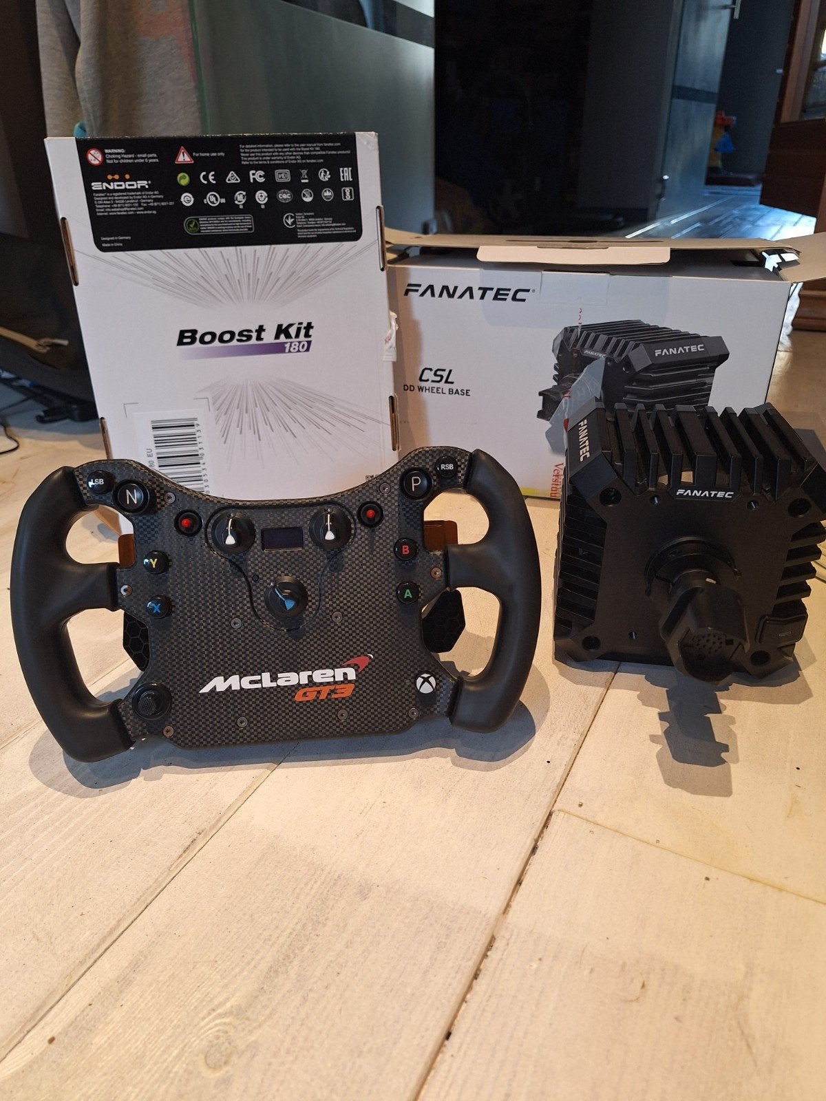 fanatec CSL dd en tclm, 1 speler, Verzenden, Zo goed als nieuw, Simulatie