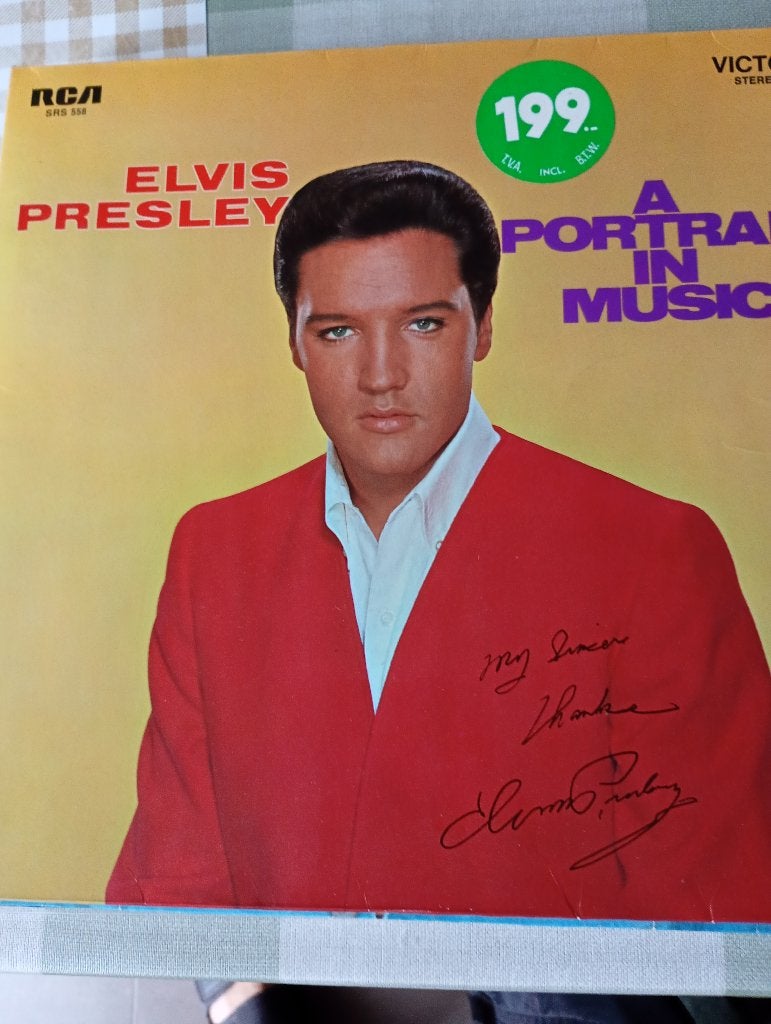 Elvis Presley - A portrait in music, Enlèvement ou Envoi, Pochette photo, Rock 'n' roll, Utilisé