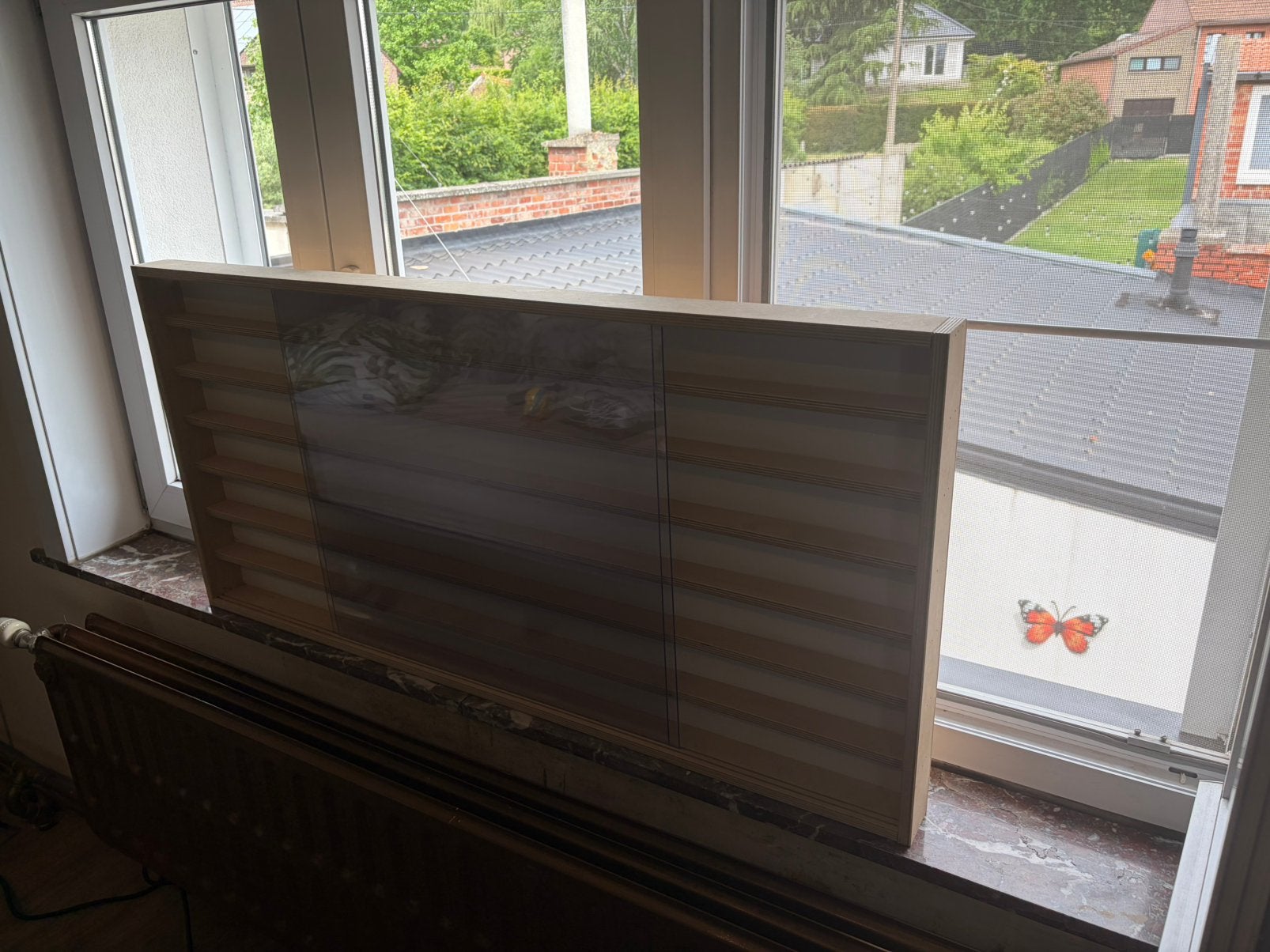 Vitrine kast schaal HO, Hobby en Vrije tijd, Ophalen, Nieuw
