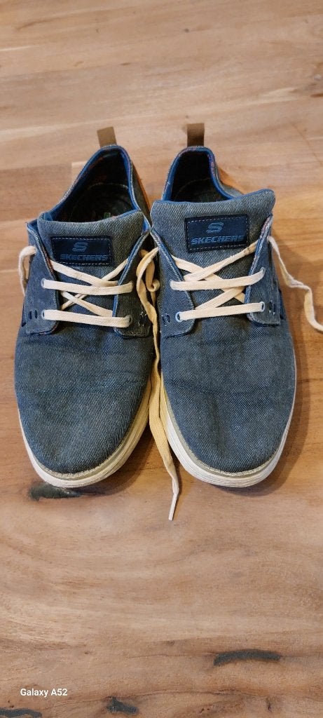 CLASSIC CAUSAL SKECHERS, Vêtements | Hommes, Chaussures, Enlèvement, Porté, SKECHERS, Bleu