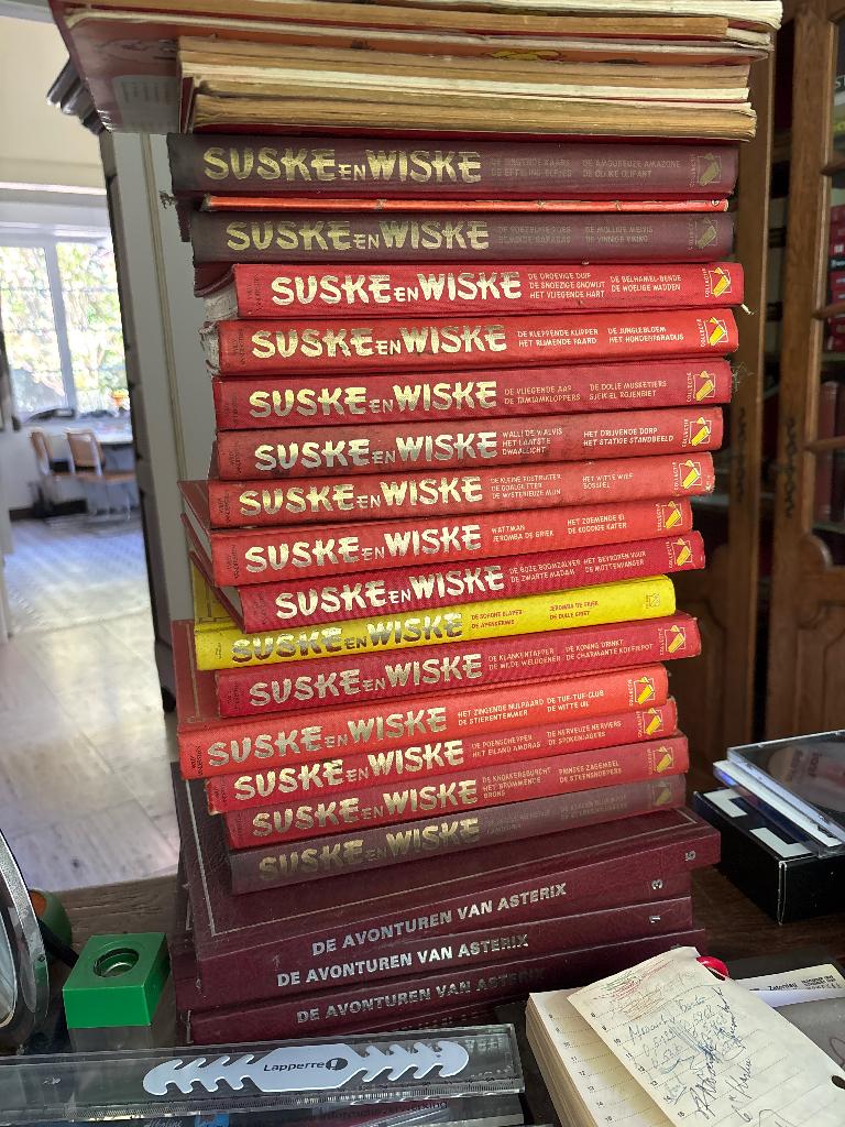 Heleboel stripverhalen, Boeken, Meerdere stripboeken, Ophalen, Gelezen, Willy vandersteen