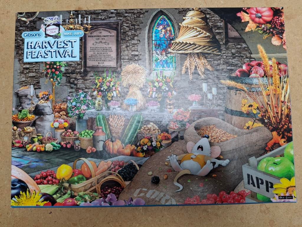 Puzzel Gibsons - Harvest feastival., Ophalen
