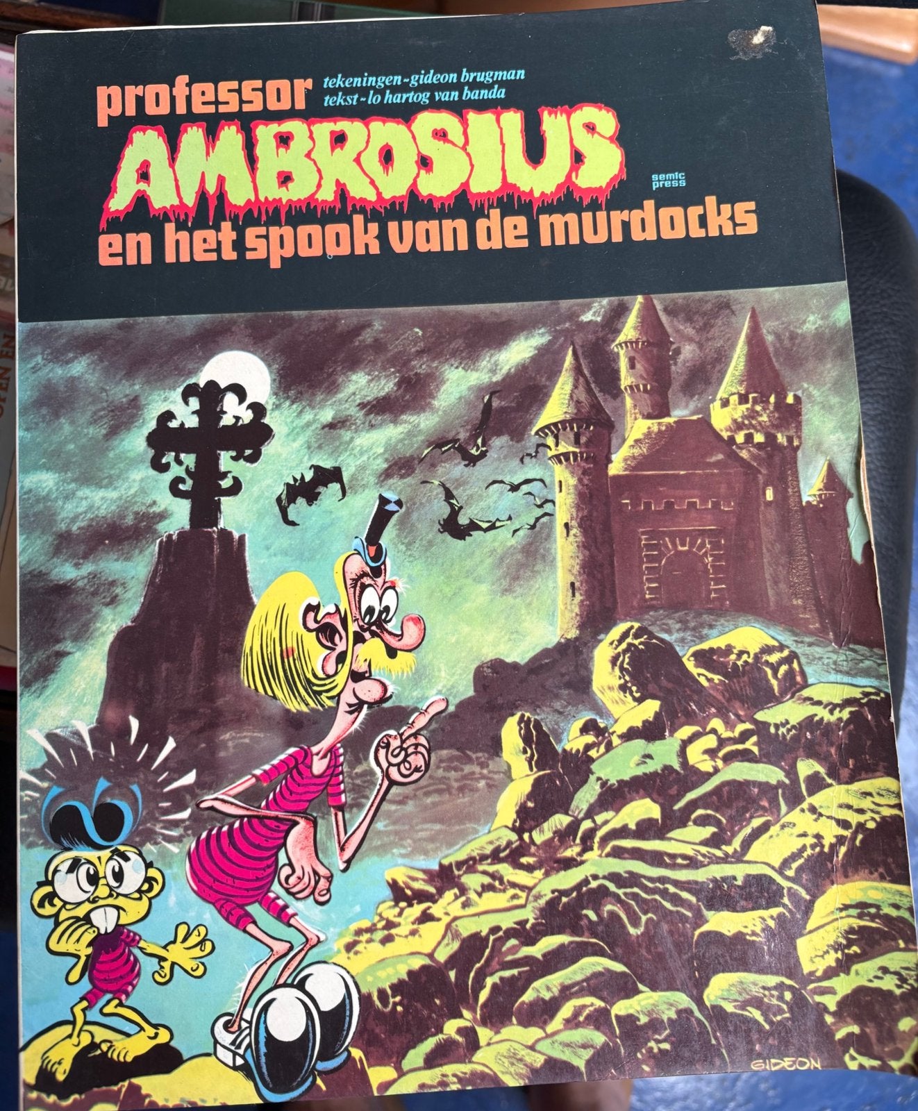 Ambrosius en het spook van de Murdocks 1973, Ophalen, Zo goed als nieuw