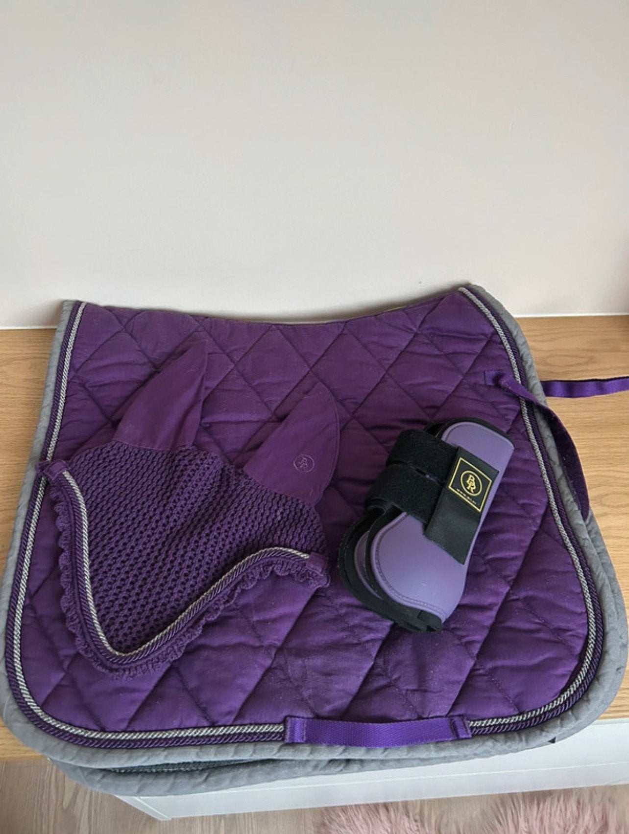 Set BR, Full (L), Tapis de dressage, BR, Absorbant les chocs
