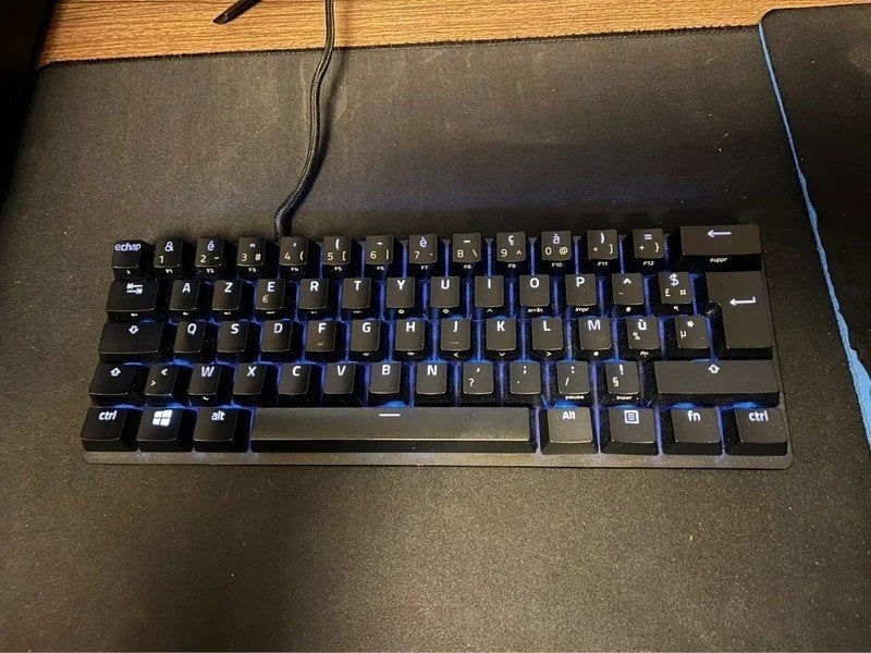 Razer Huntsman Mini, Informatique & Logiciels, Clavier gamer, Enlèvement ou Envoi, Azerty, Filaire
