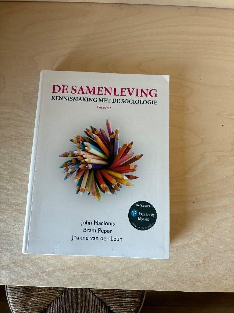 De Samenleving - Kennismaking met de sociologie, Boeken, Ophalen of Verzenden, Zo goed als nieuw, Hoger Onderwijs, Diverse auteurs