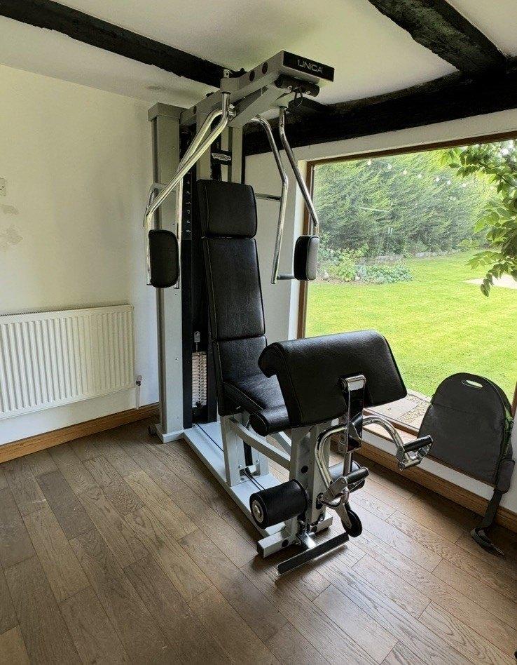 Technogym Unica Evolution, Sport en Fitness, Fitnessmaterialen, Ophalen, Zo goed als nieuw