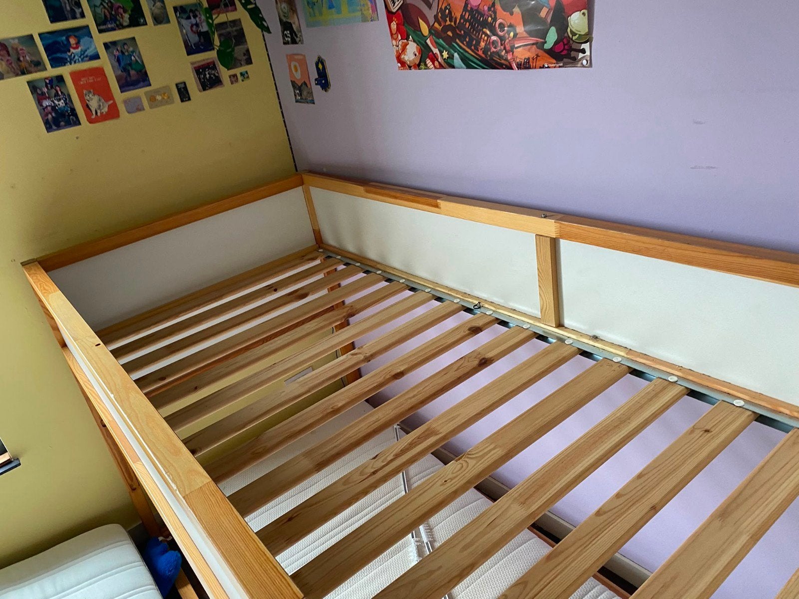 Hoogslaper Ikea Kura, Kinderen en Baby's, Kinderkamer | Bedden, Ophalen, 85 tot 100 cm, Gebruikt, Hoogslaper of Stapelbed