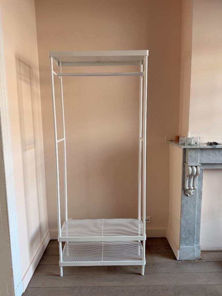 Kledingrek, kapstok, Huis en Inrichting, Kasten | Kleerkasten, Ophalen, Minder dan 50 cm, 200 cm of meer, 75 cm of meer