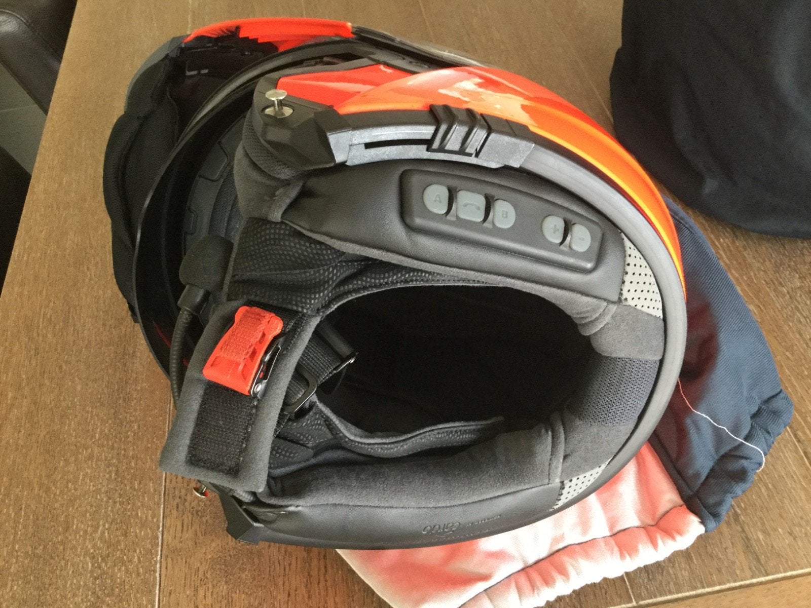 Schuberth C3 pro motorhelm, Motoren, Kleding | Motorhelmen, Ophalen, Tweedehands, Heren