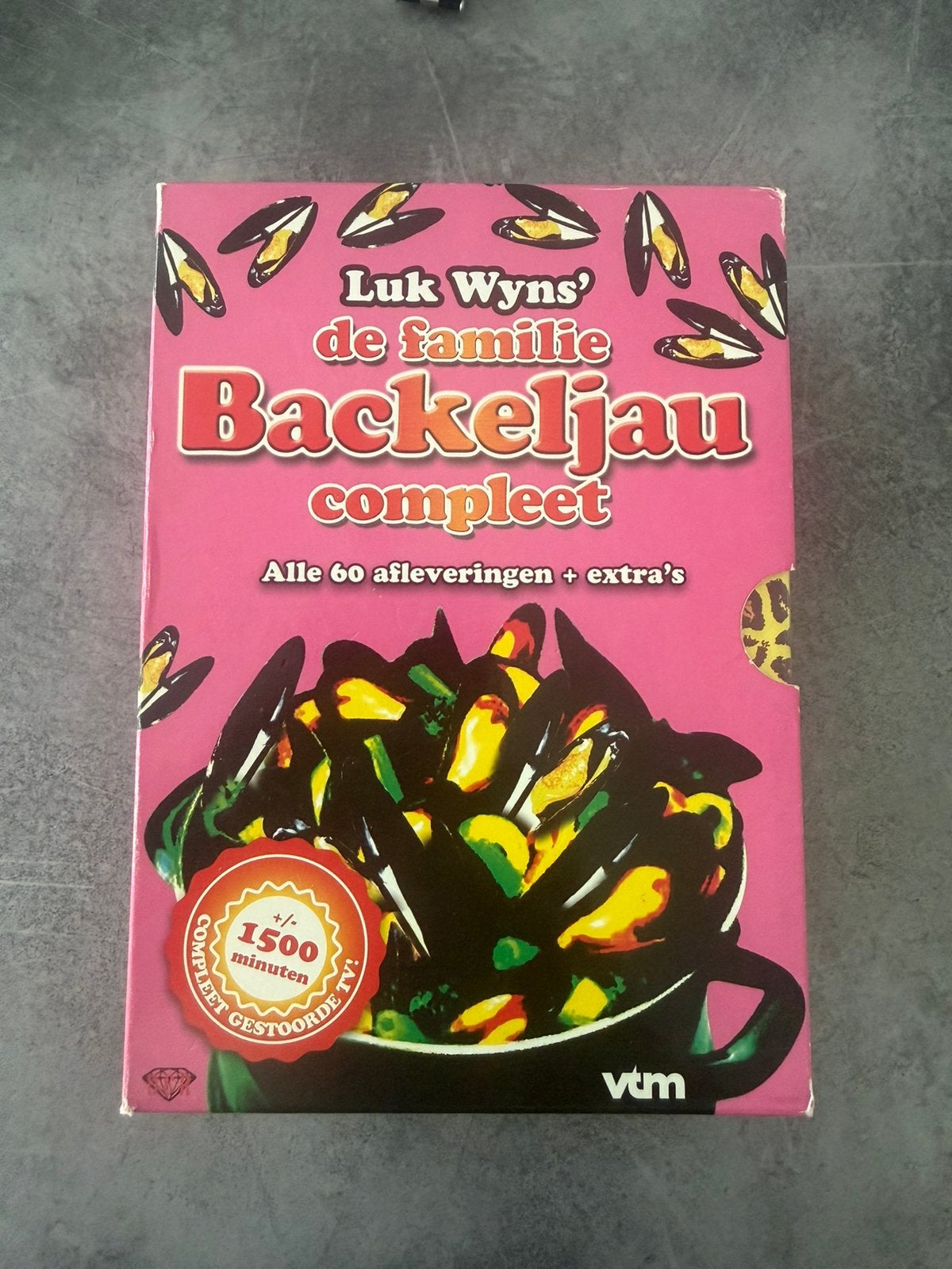 Dvd reeks de familie backeljau, Ophalen of Verzenden, Zo goed als nieuw