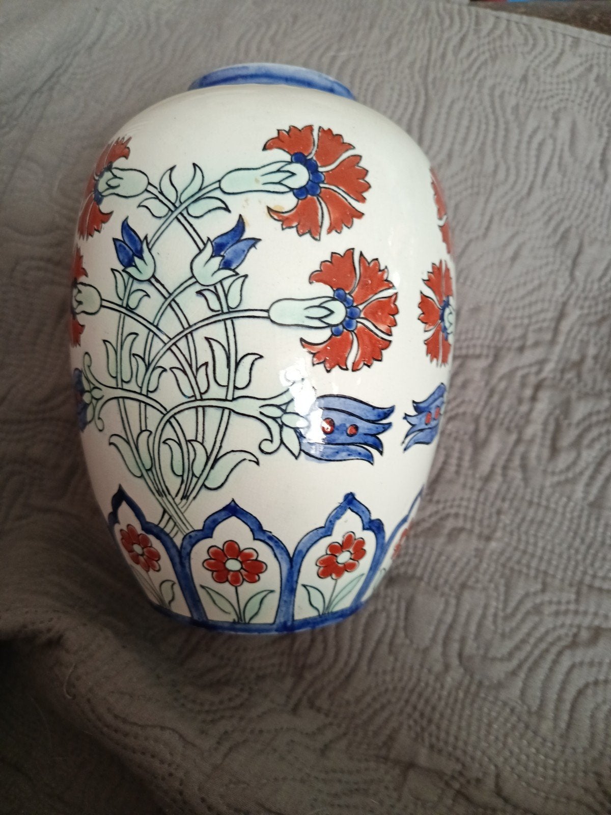 vase manufacture Impériale et Royal de Nimy. iznik deNimy, Antiquités & Art, Envoi