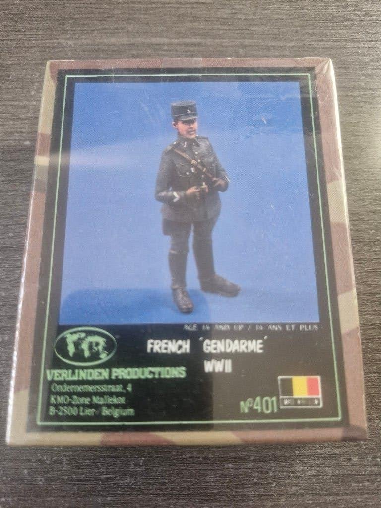 Verlinden 1/35 Frech Gendarme WWII 1 fig., Ophalen of Verzenden, Nieuw, 1:35 tot 1:50, Figuur of Figuren
