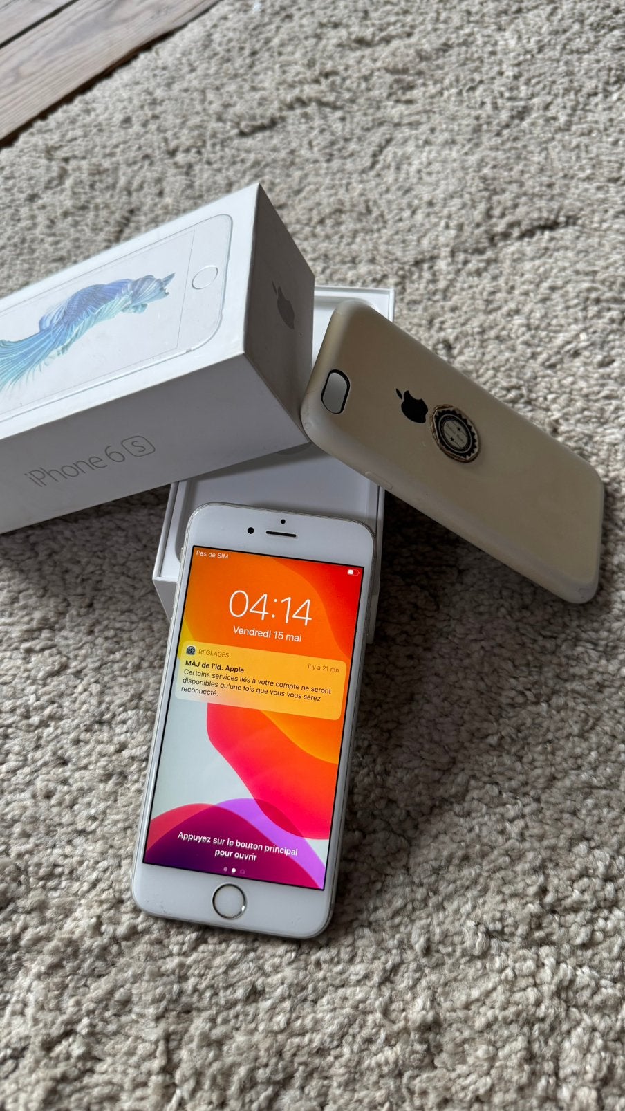 Apple iPhone 6s - VENDU, Telecommunicatie, Ophalen, Zilver, IPhone 6S