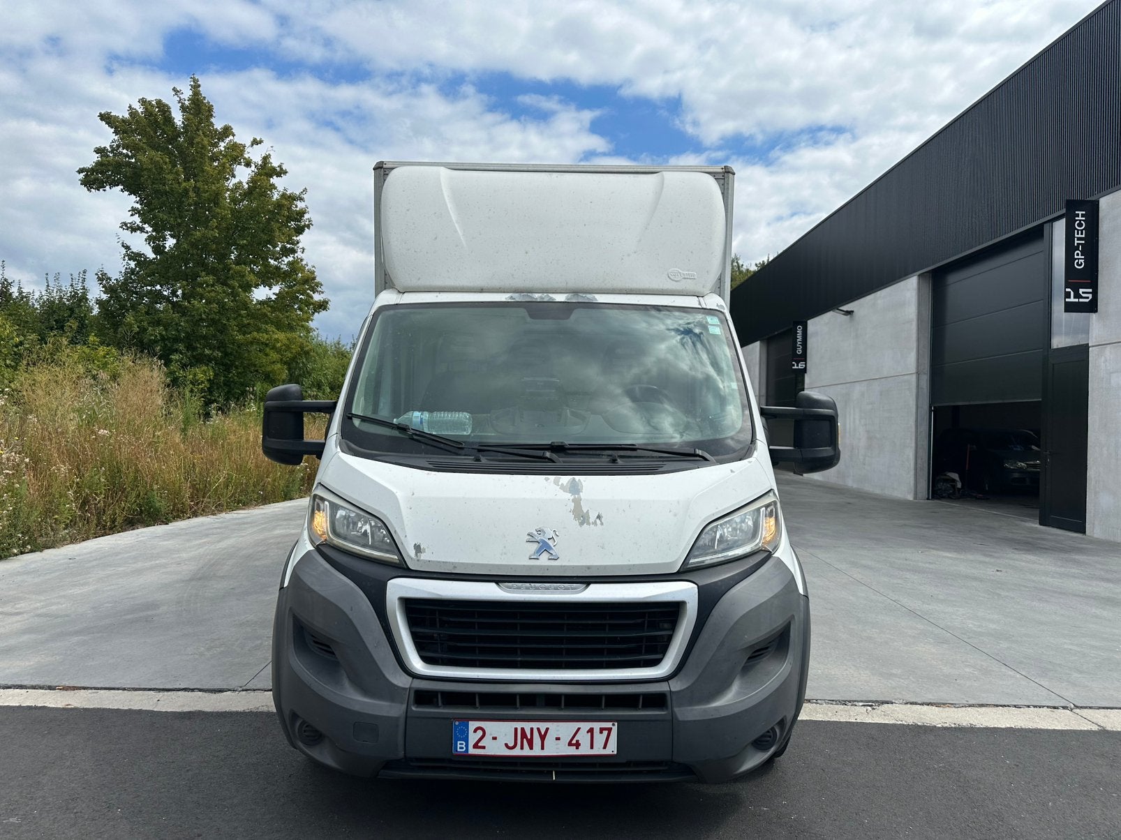 Peugeot Boxer laadbak, Stof, Zwart, Wit, Particulier