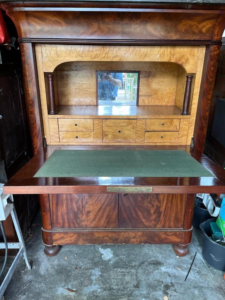 Antieke secretaire Louis Philippe, Antiek en Kunst, Ophalen