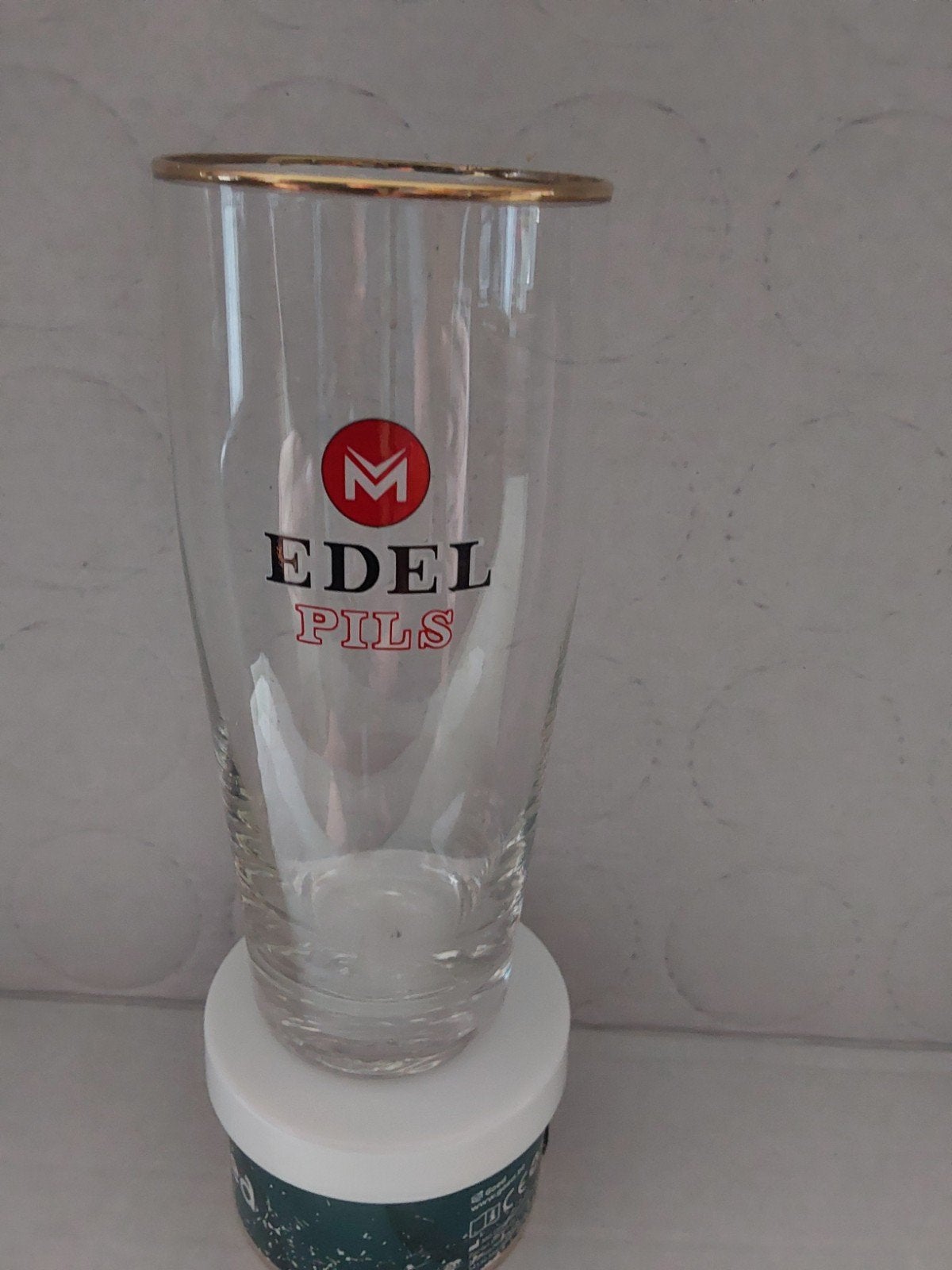edel pils, Ophalen of Verzenden, Gebruikt, Glas of Glazen, Overige merken
