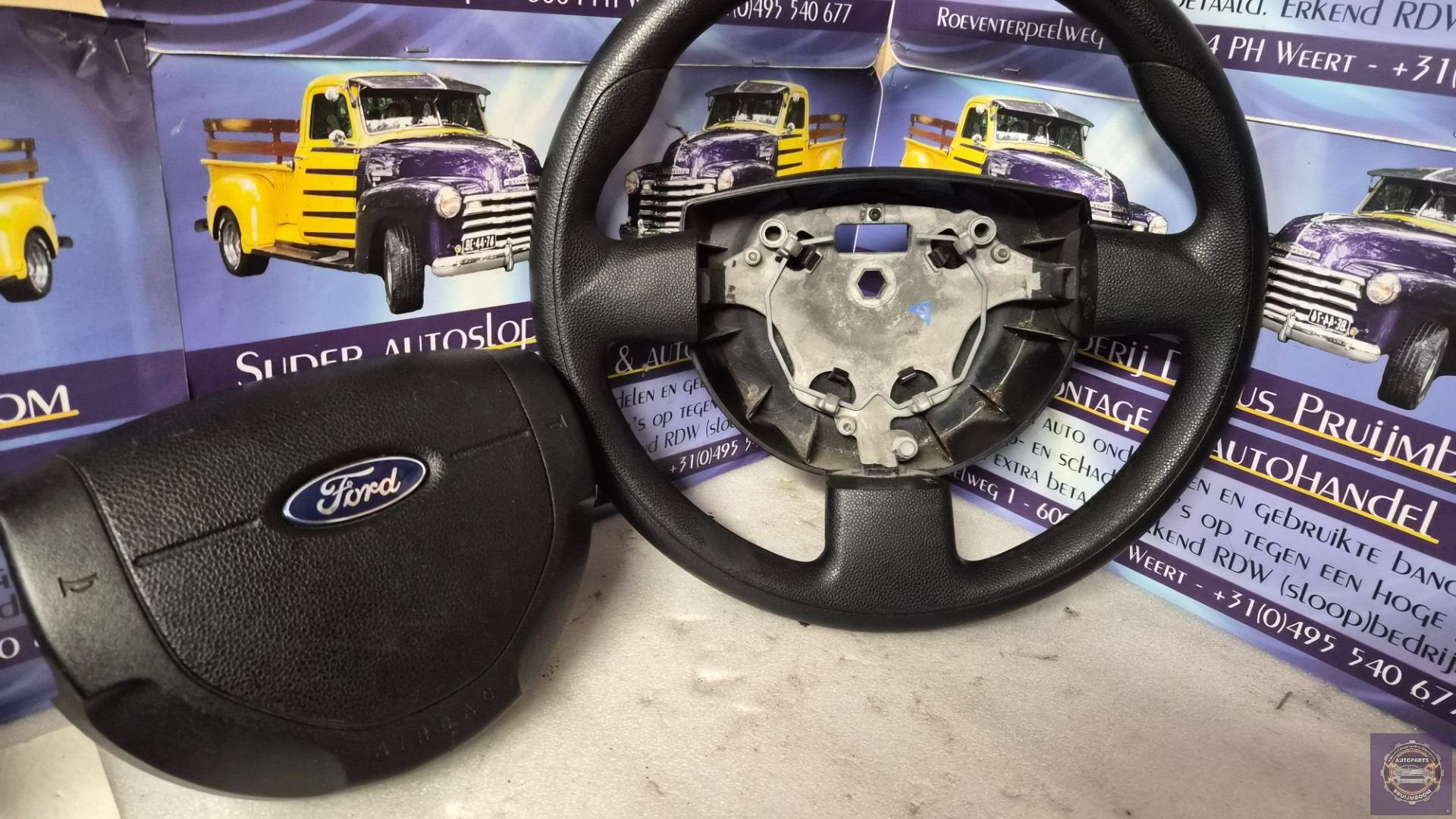 Volant Ford Fiesta 5 JD JH + airbag, Info@ford.com, Ford Motor Company, American Road 1
48126  Dearborn, Ford