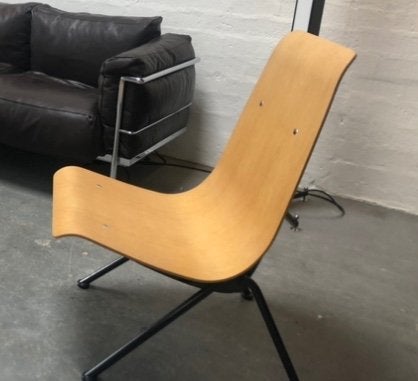 Jean prouvé anthony vitra stoel design zetel, Enlèvement, Comme neuf, Bois