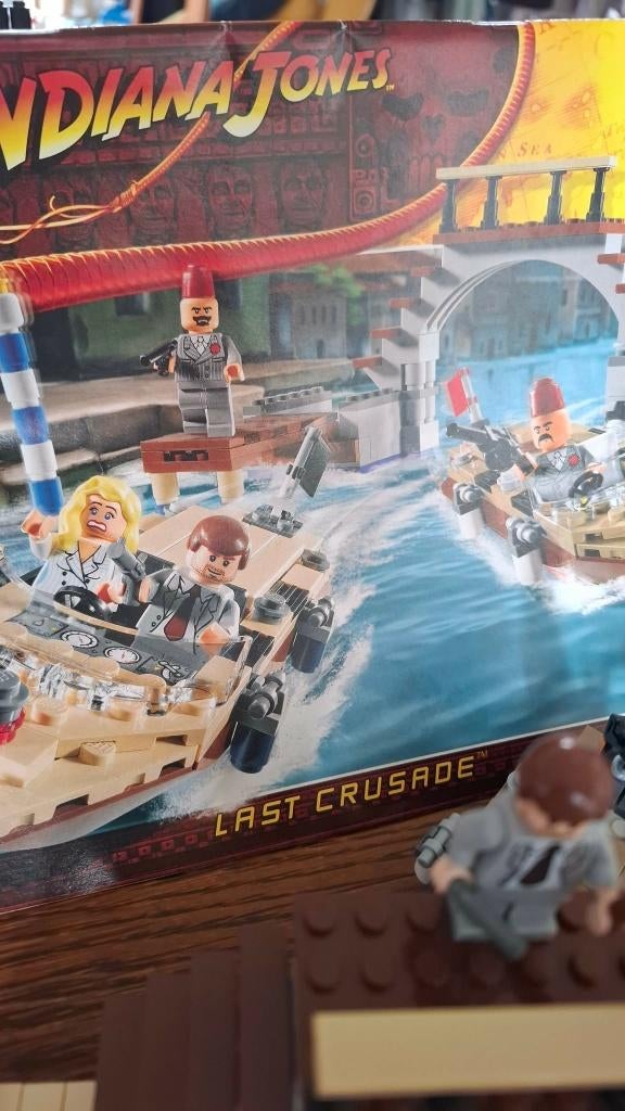 Lego 7197 Venice Canal Chase - Indiana Jones, Kinderen en Baby's, Speelgoed | Duplo en Lego, Ophalen of Verzenden, Zo goed als nieuw