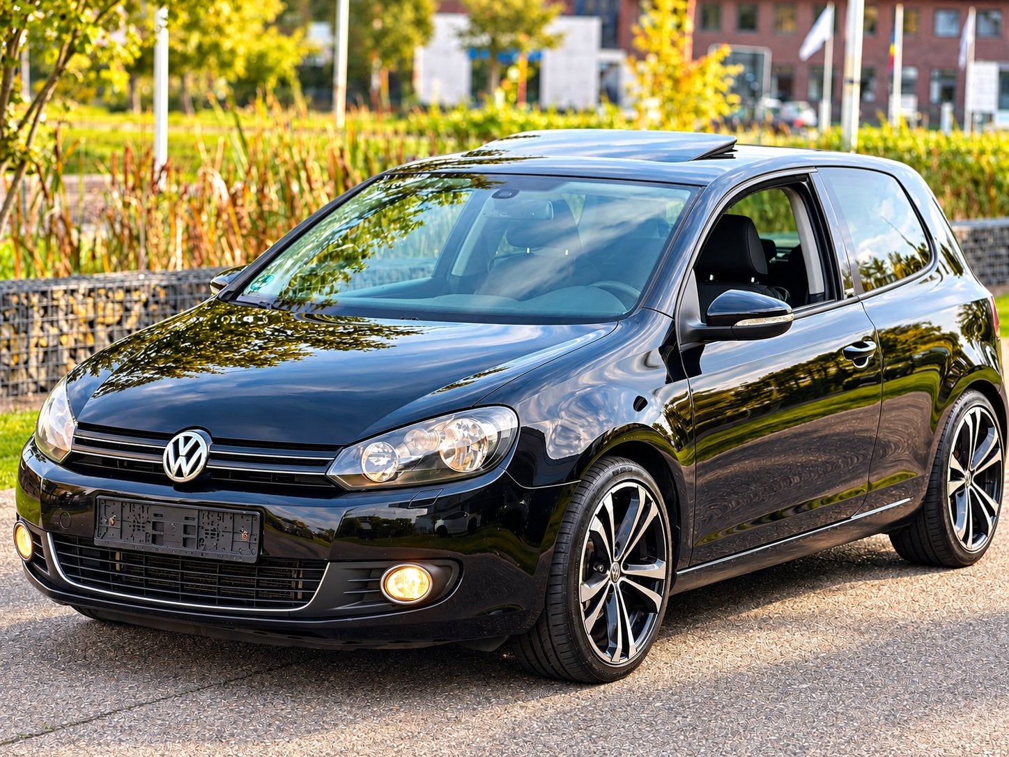 Volkswagen Golf 6 1.4TSi Gekeurd Voor Verkoop 2011, Auto's, Euro 5, Zwart, 4 cilinders, Alcantara