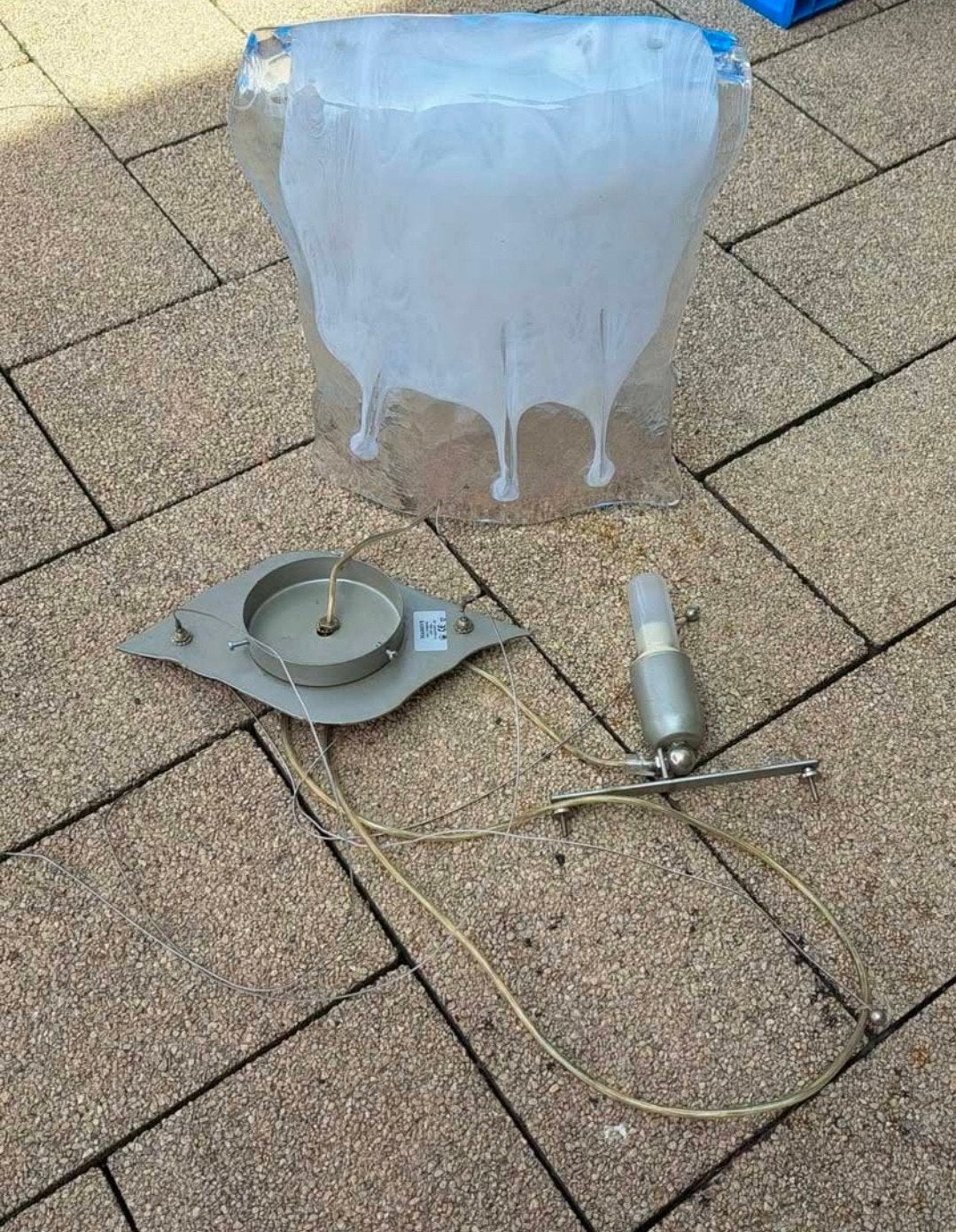 Lamp uit Muranoglas, Huis en Inrichting, Lampen | Wandlampen, Ophalen, Glas