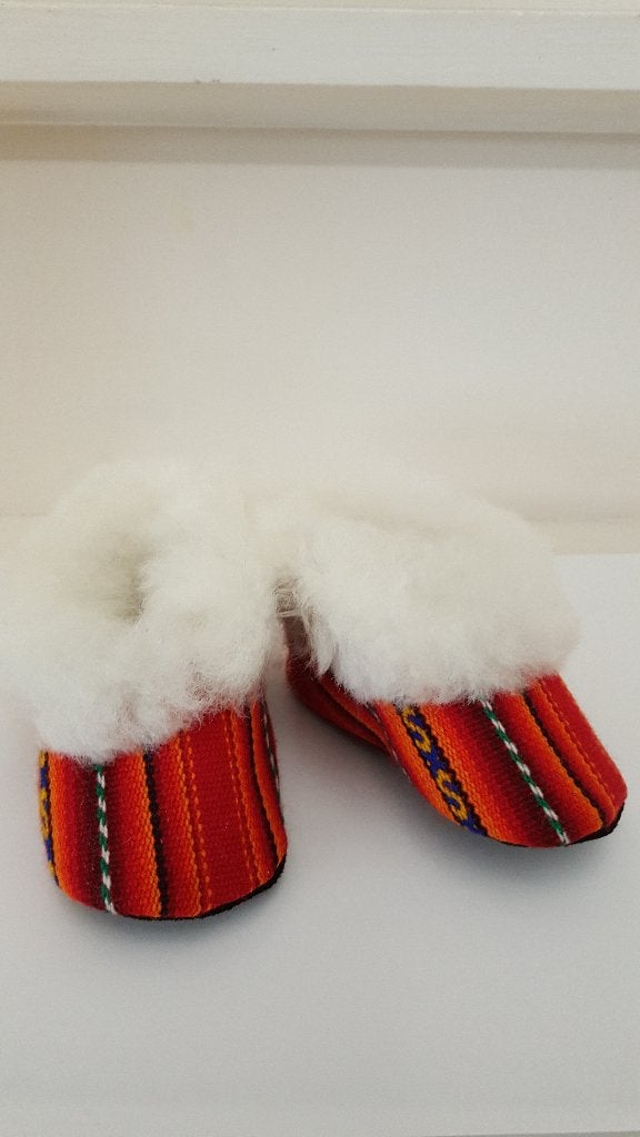 NIEUW artikel : Authentieke Peruaanse pantoffels, Ophalen of Verzenden, Nieuw, Jongetje of Meisje, Slofjes