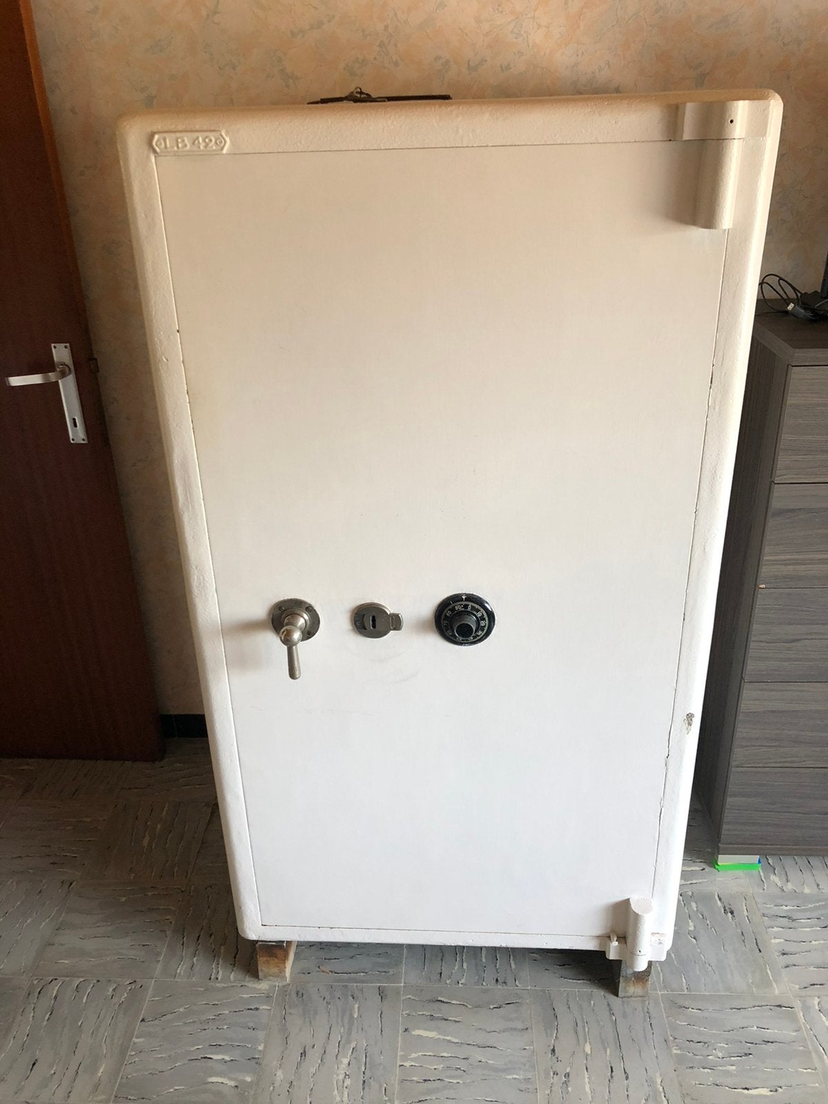 Oude kluis (zwaar!), Huis en Inrichting, Brandblussers en Brandkasten, Ophalen, Gebruikt, Brandkast