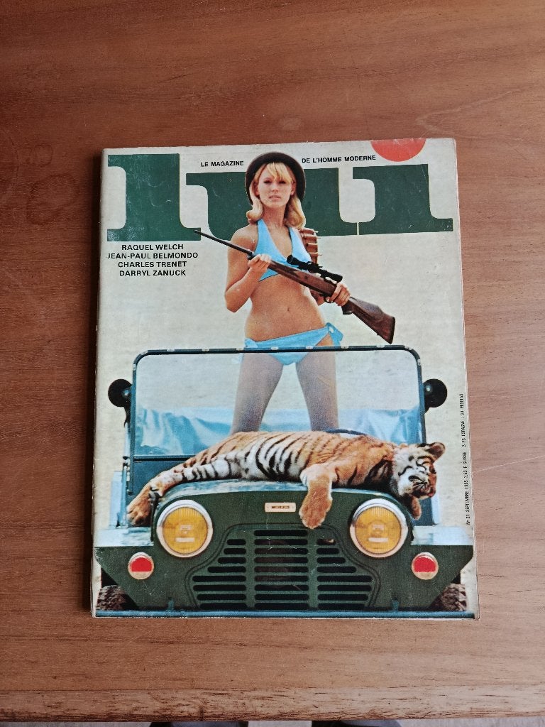 magazines Lui - érotisme - vintage - glamour -, Enlèvement ou Envoi, Utilisé, Gossip, Potins ou Showbizz