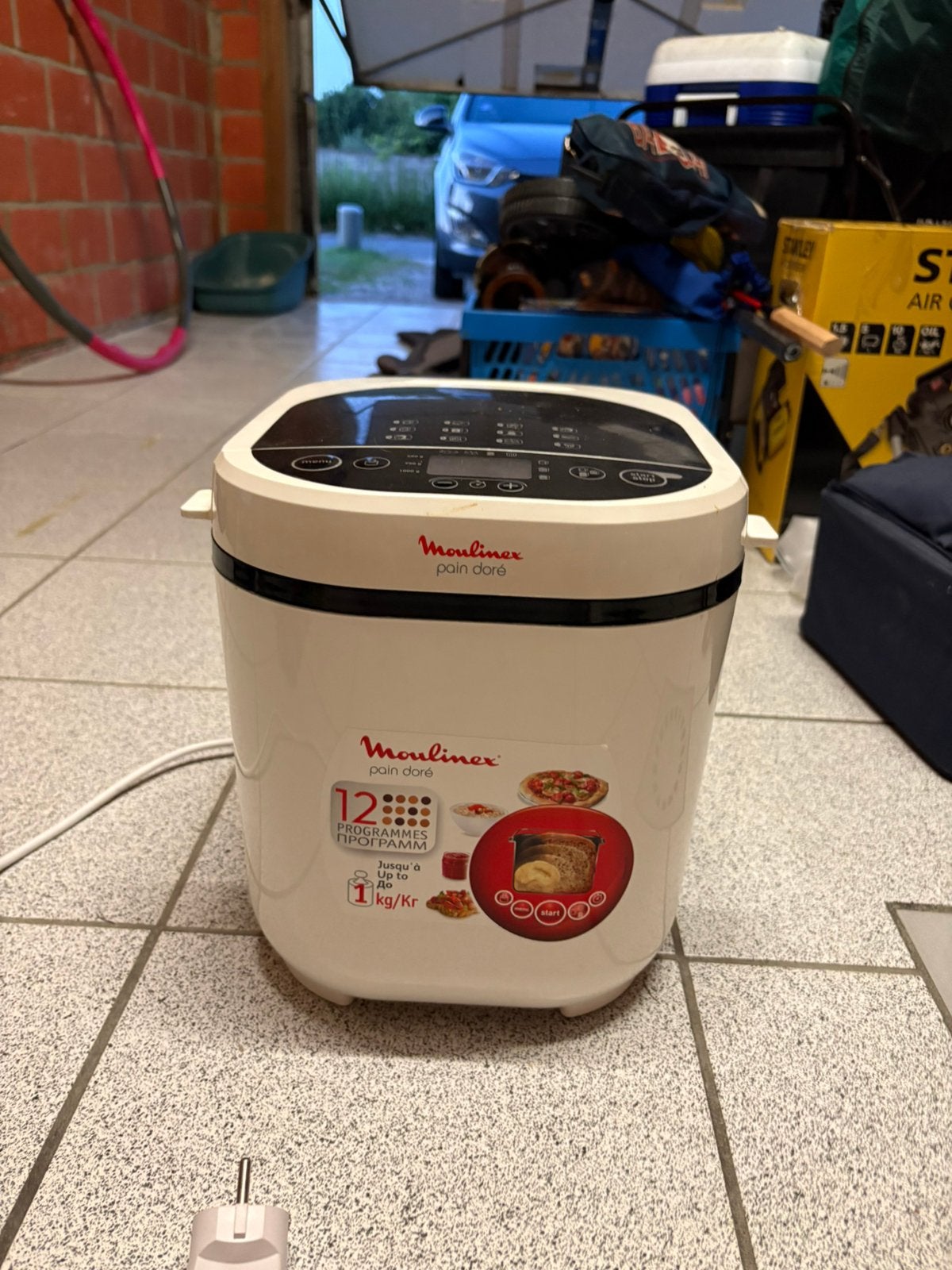 Moulinex Pain Doré broodbakmachine, Elektronische apparatuur, Broodbakmachines, Met timer, 800 tot 1200 gram deeg, Ophalen of Verzenden