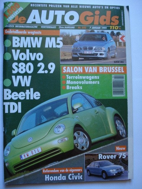 AutoGids 502, Boeken, Auto's | Folders en Tijdschriften, Verzenden, Gelezen, Algemeen