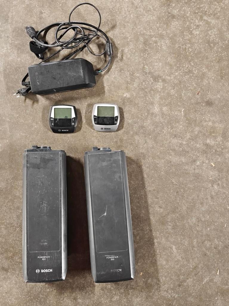 2 verschillende batterijen voor een electrische fiets, Ophalen
