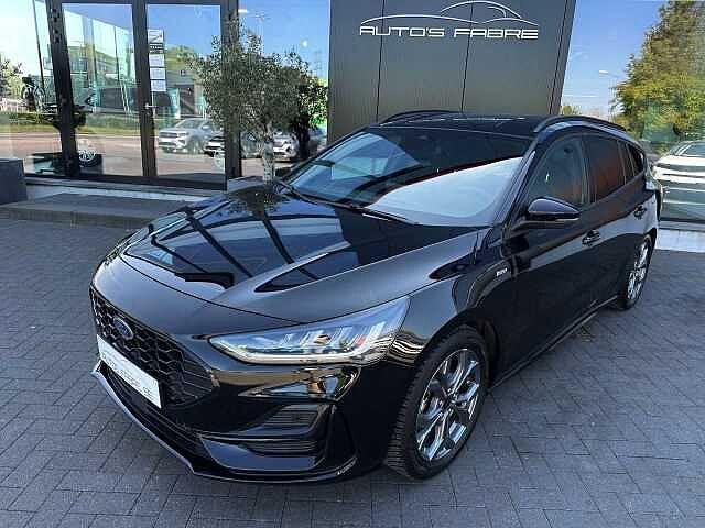 Ford Focus 1.0 EcoBoost MHEV ST-Line Design 58000 km, Focus, Zwart, Particulier, Adaptieve lichten