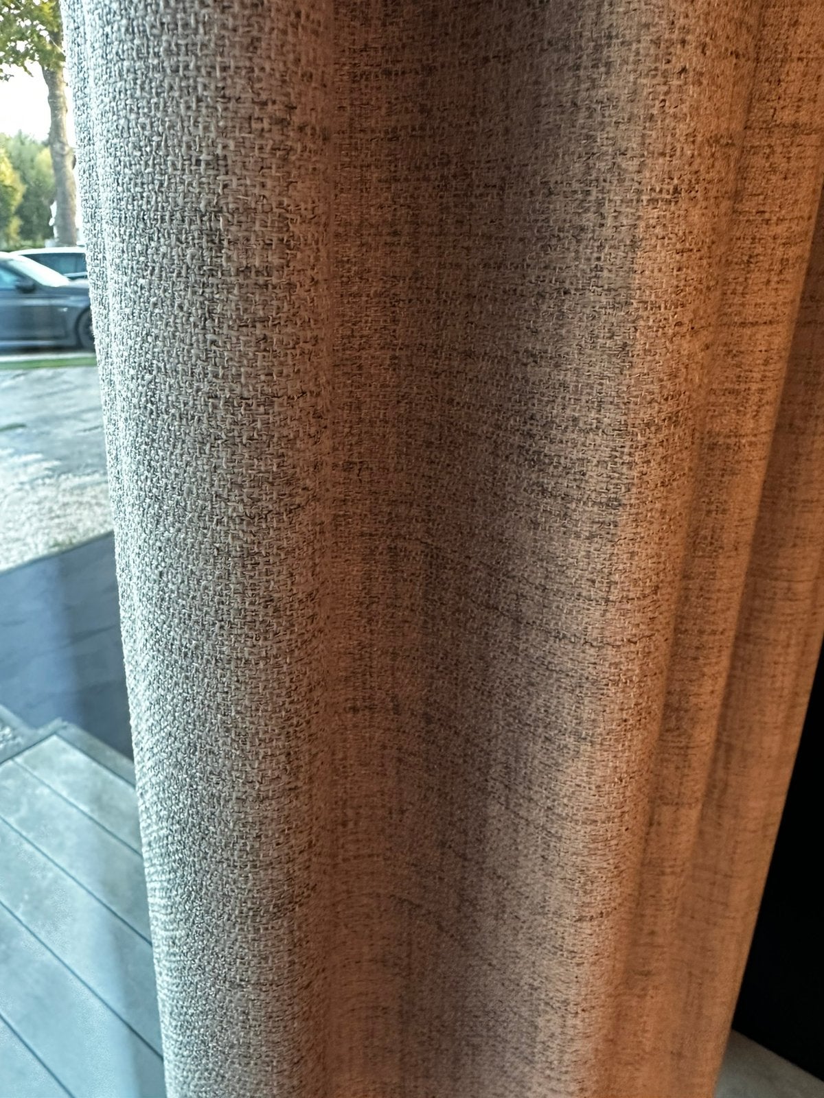 Nouveau rideau occultant., Neuf, Enlèvement ou Envoi, Beige, Plastique